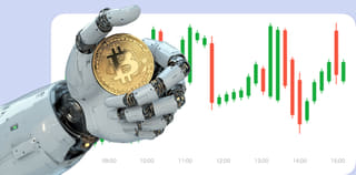 Dashboard van het Priemsteun Equity cryptovaluta-handelsplatform